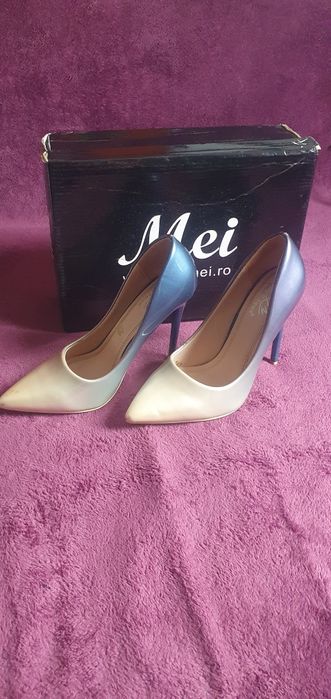 Pantofi dama cu toc 10cm