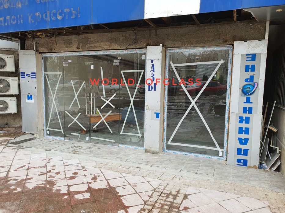 Офисная перегородка душевые