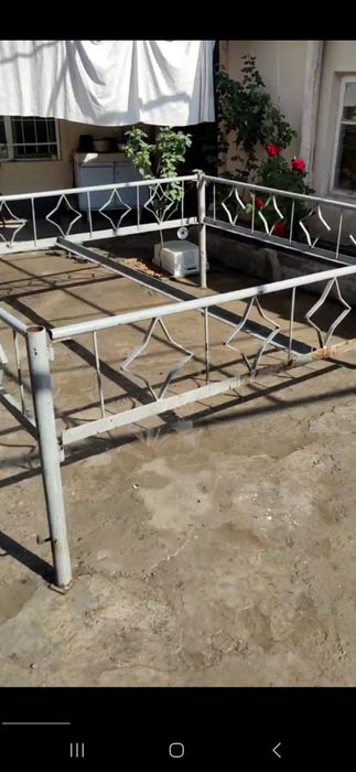 Тапчан железный разборный