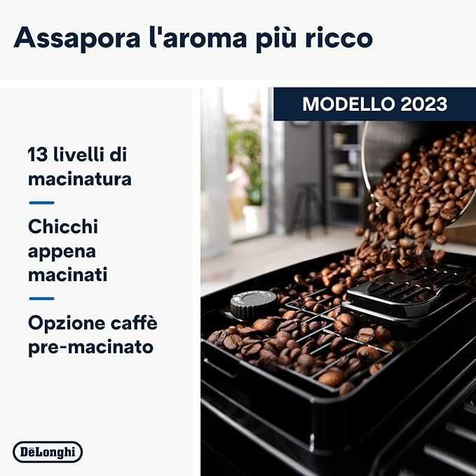 Кафеавтомат Delonghi Magnifica Start (ECAM222.60.BG) с LatteGo