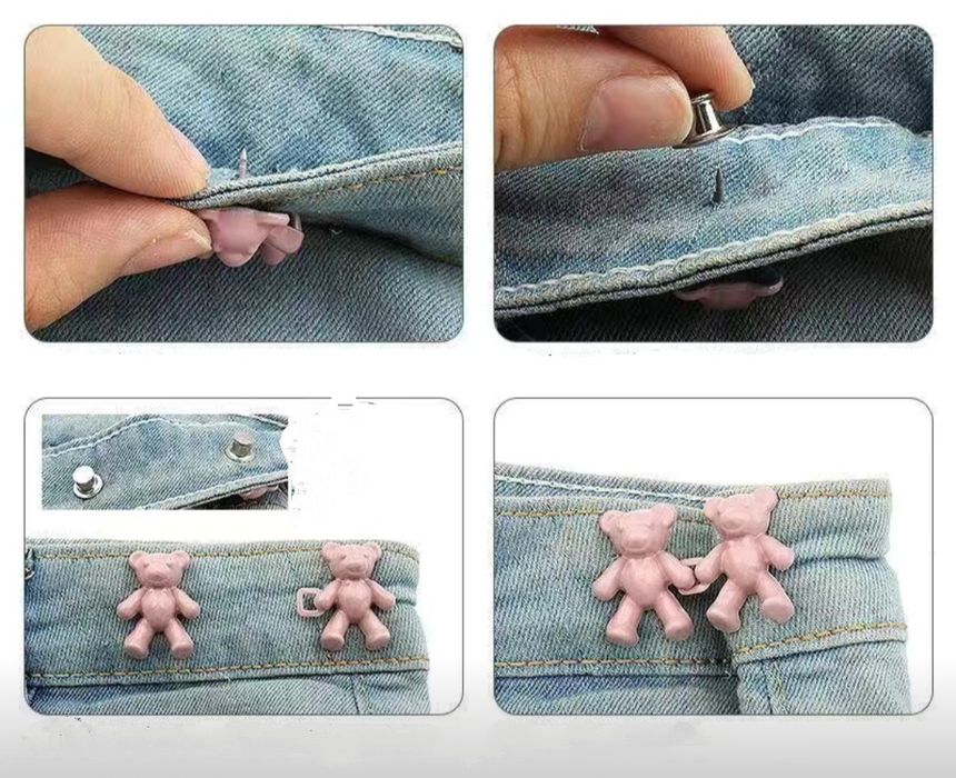 Держатели для джинс, мишки