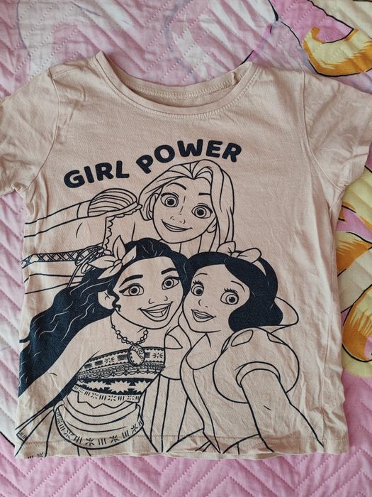 Обща цена 25 лв Детски блузки Мини Маус, Принцеси и клинчета 122 см.