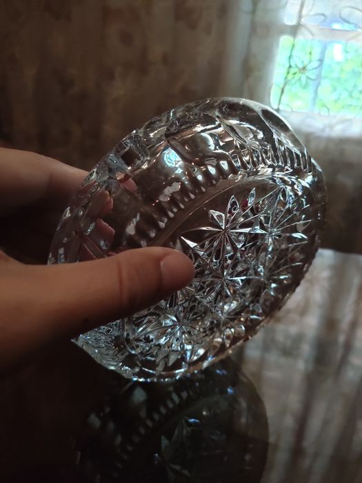 Хрустальная пепельница СССР