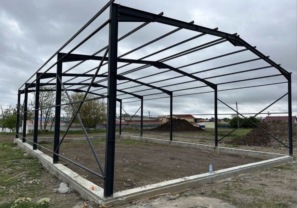 Vand hale si structurii metalice