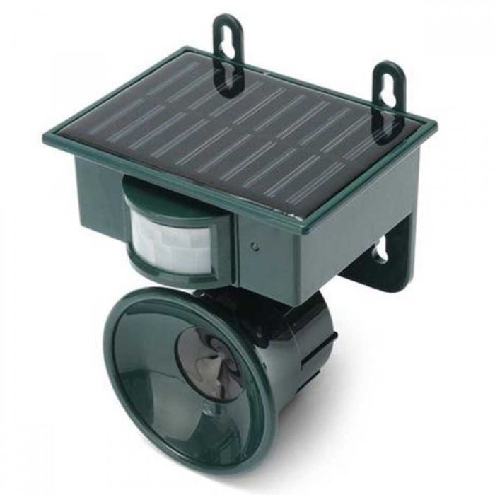 Ултразвуков соларен птицегон гони мишки кучета диви животни гълъби мощ