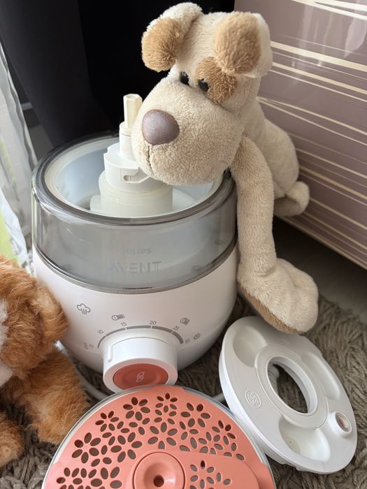 Robot Philips Avent cu aburi bebe + cadou jucariile de plus