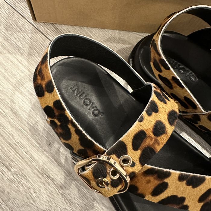 Sandale INUOVO leopard yti 40 noi
