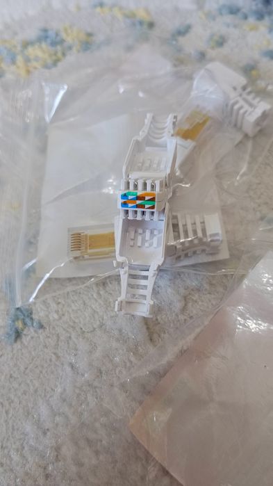 Самозажимной разъём rj45