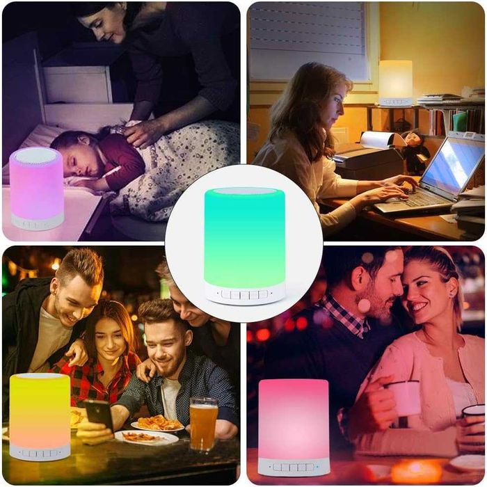 Блутут Тонколона с LED сензорно осветление