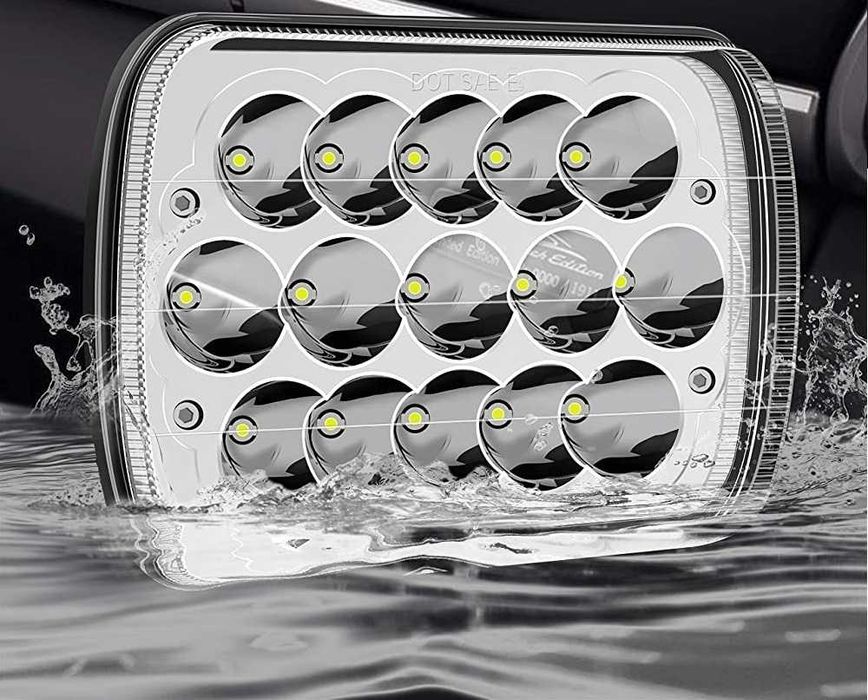 Set Faruri Wrangler YJ / Cherokee XJ 5×7 90W Patrol Landcruiser