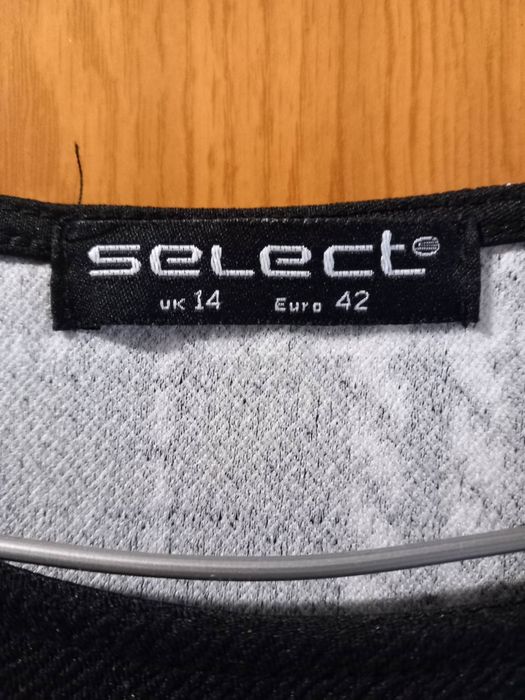 Черно-бяла туника