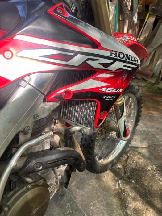Honda crf 450x стартер и регистрация