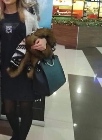 Рокля тъмно син цвят с много блясък