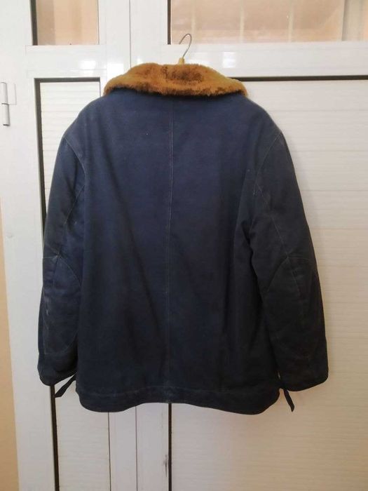 Куртка летчика ВВС СССР.  1970-80-е года. Теплая.  С кобурой .