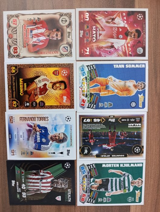 Match attax карти за продажба или размяна