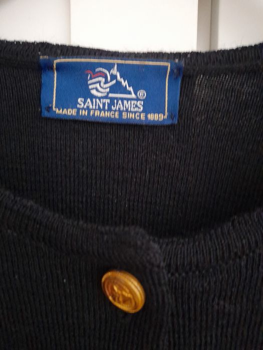 Cardigan Saint James, lana virgina 100% , nr.36-38, 110 lei