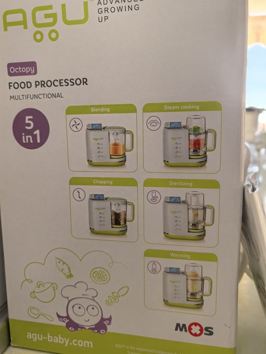 Уред за готвене на пара  AGU BABY OCTOPY