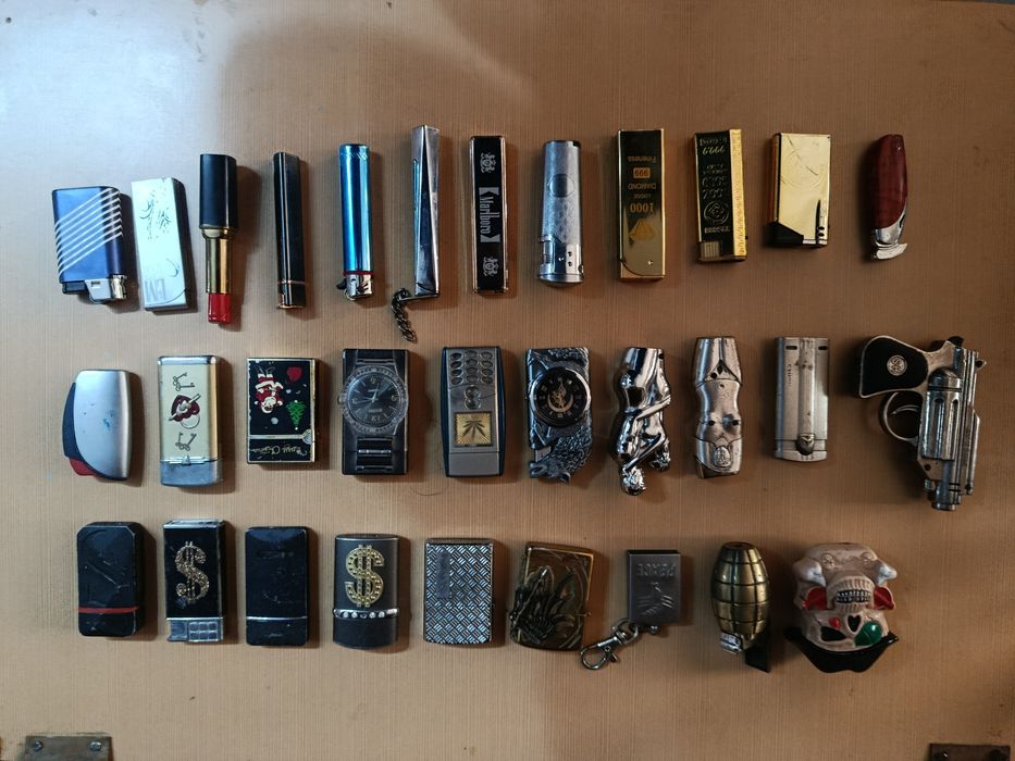Продам разные зажигалки железные