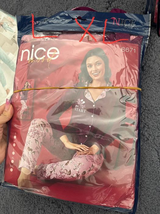 Pijama dama 95 % bumbac