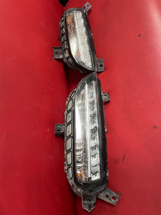 Porsche Panamera Лед дневни светлини ляв и десен халоген