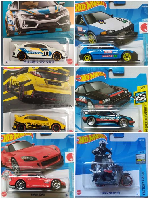 Hot Wheels / Matchbox / Majorette Honda