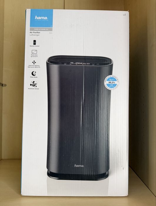 Purificator de Aer Hama Basic, CADR 200 mc/h, Control touch