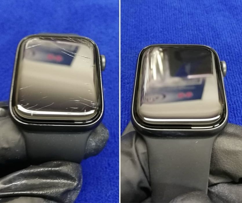 Полировка телефонов и часов Apple