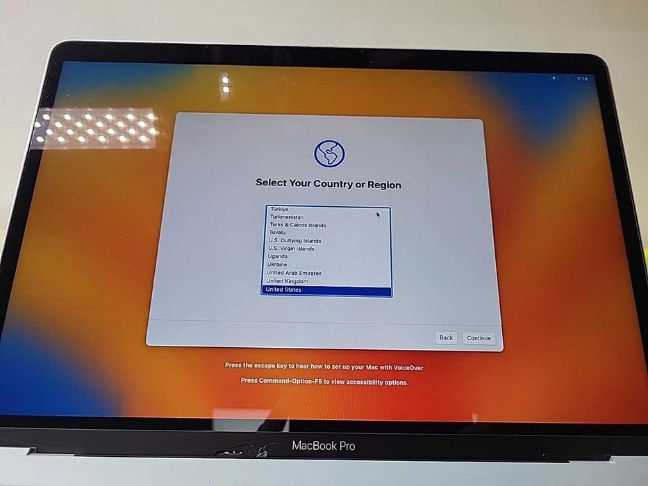 MacBook Pro 13 (2017) A1708 - 8GB ОЗУ ; 128 GB SSD