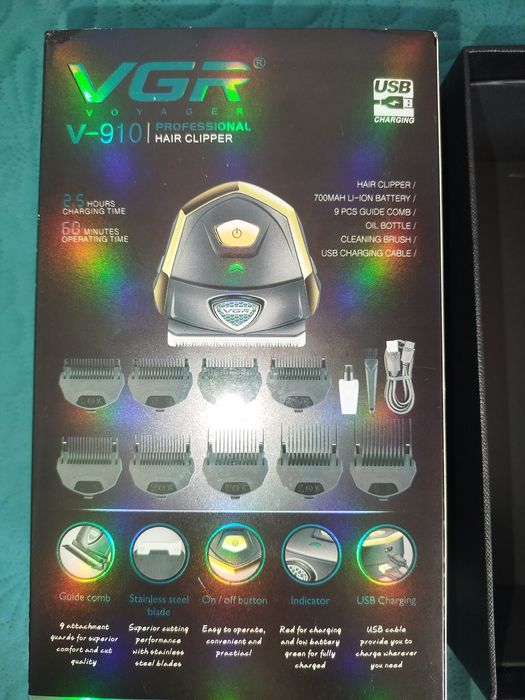 Oferta  Masina de tuns parul si barba. VGR Voyager Professional  V_910,produs nou