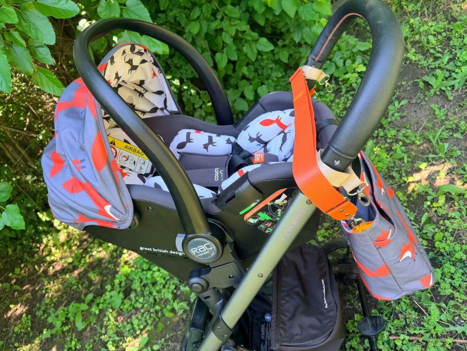 Количка  Cosatto Giggle Quad 3 в 1 Charcoal Mister Fox