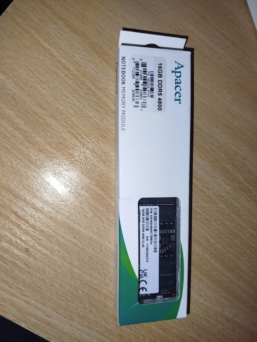 Apacer DDR5 SOdimm 4800Мгц