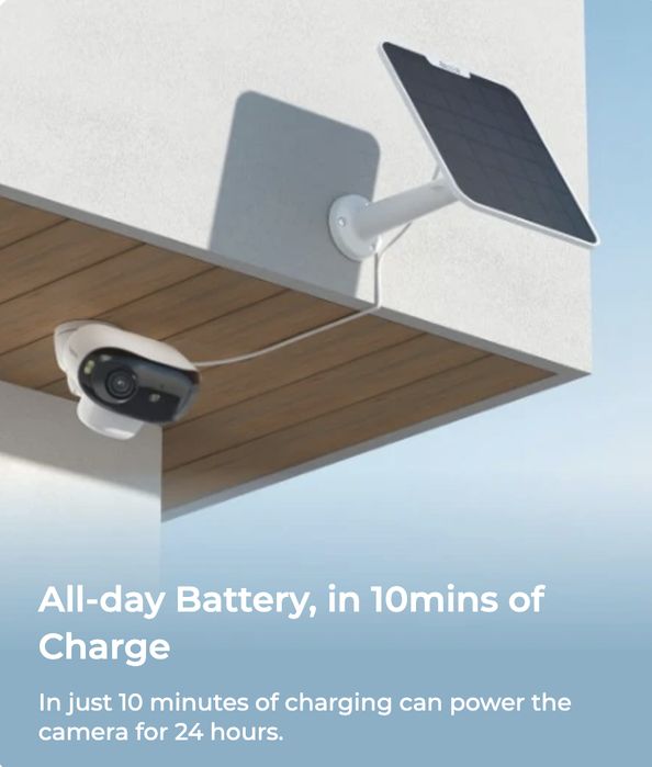 Camera de Supraveghere Wireless Reolink Argus B740X cu Panou Solar