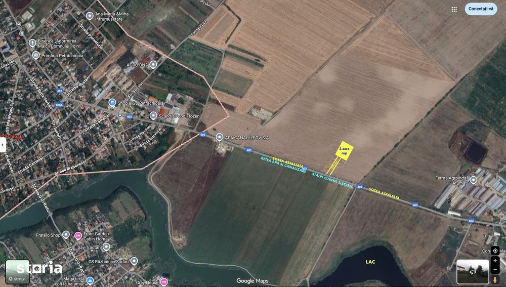3.300 mp Afumati Petrachioaia