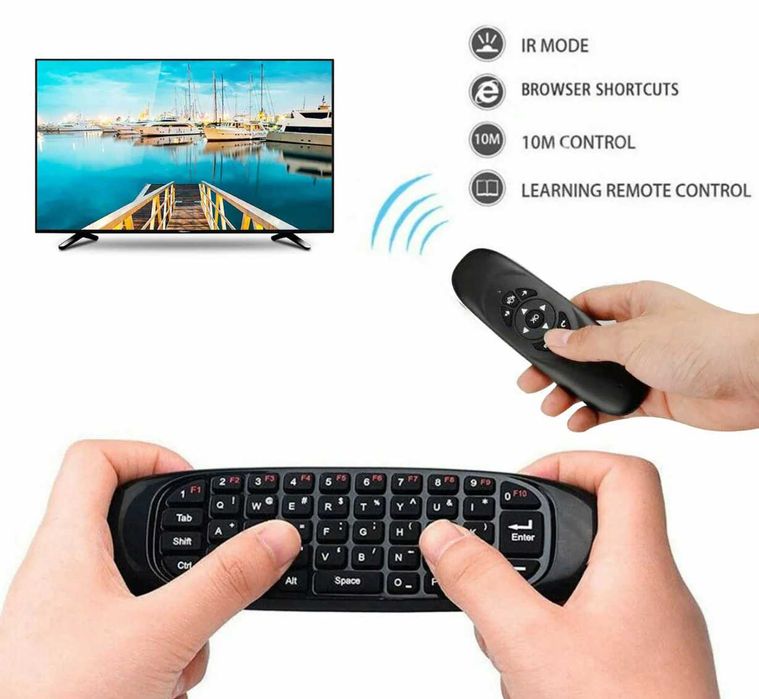 Tastatura Telecomanda Air Mouse C120 Wireless
