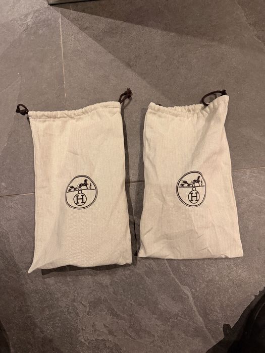 Papuci Hermès Chypre din piele – crem (Craie/Nata)