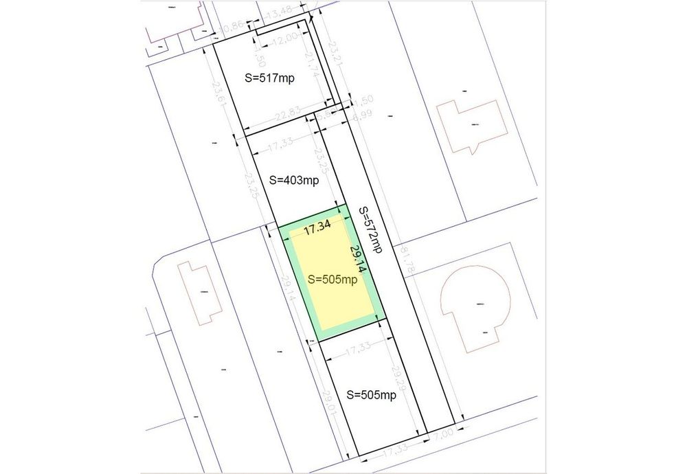 LOT teren exclusivist ( posibil constructie imediata casa )