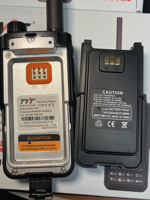 Радиостанция TYT TH-UV58 USB C последен модел 2025 walkie radiostation