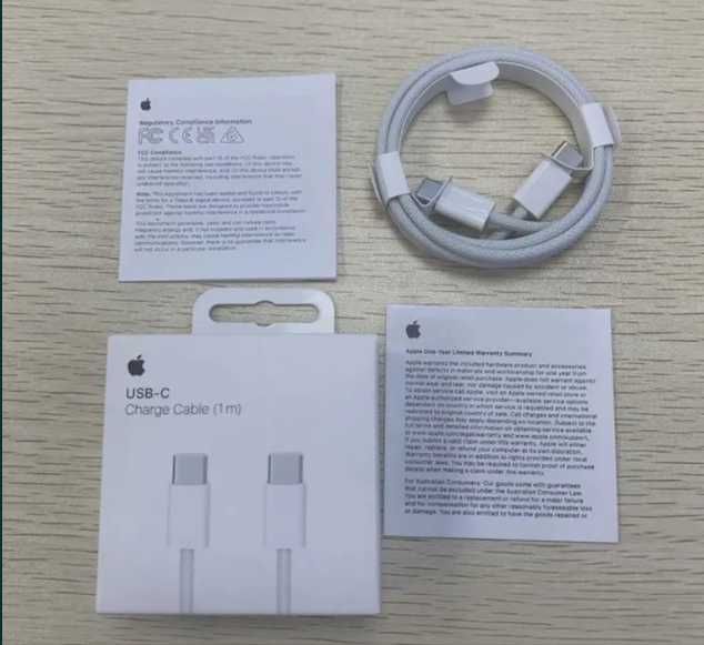 Încarcator + cablu Apple iPhone 8 X 11 12 13 14 15 Usb C 20W Original
