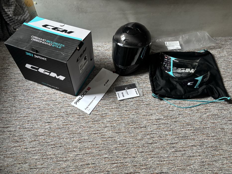 Casca moto carbon CGM AVENT 361 PRO cu factura si garantie!