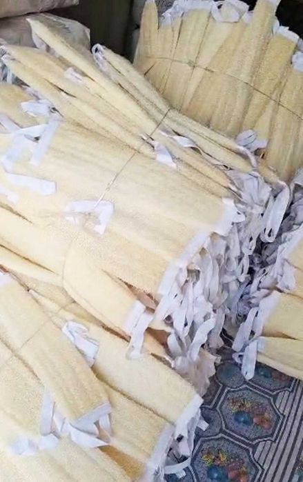 Люффа мочалка с ручкой и без ручки