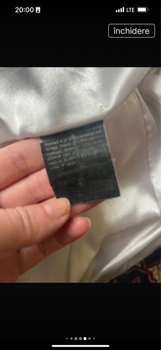 Vesta blana naturala carolina