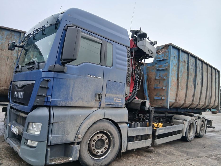 Camion MAN+containere abroll