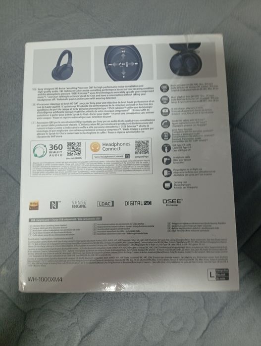Sony WH-1000XM4 Fără fir / Cu fir Over Ear Căști cu 30 ore de Funcțion