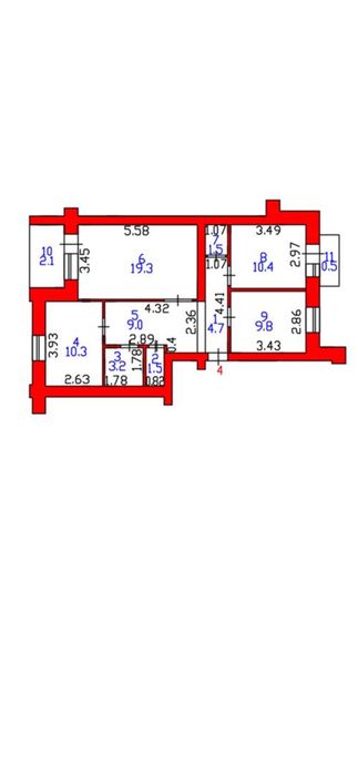 Продам 3х комн. Квартиру