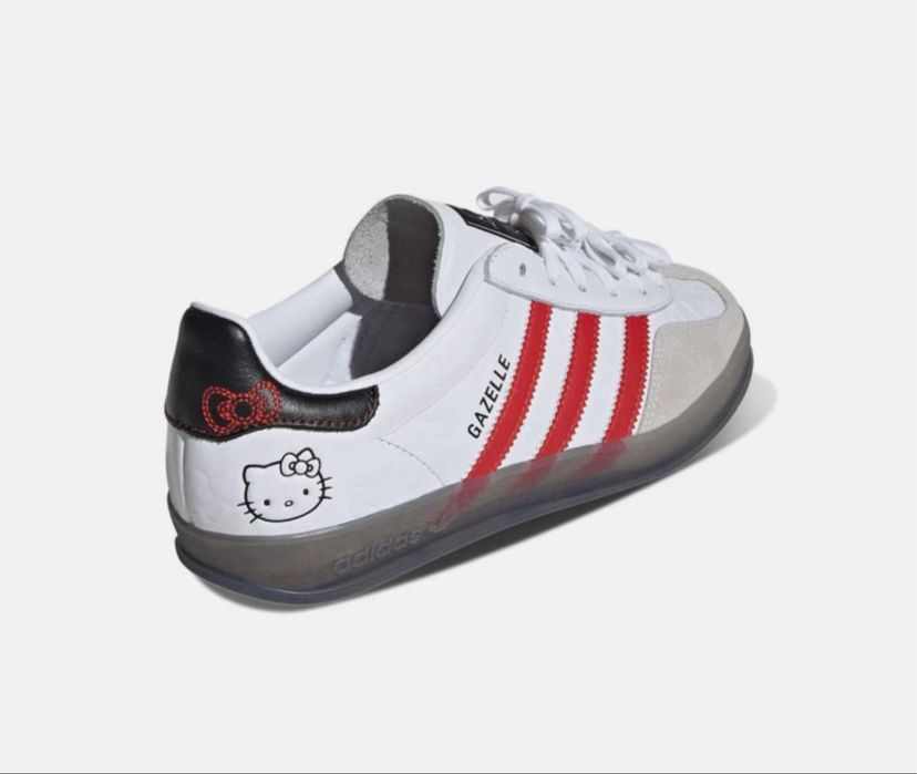 Adidas Gazelle Hello Kitty / Кроссовки женские с хеллу китти