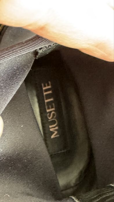 ghete musette 35.5-36 subțire kaki