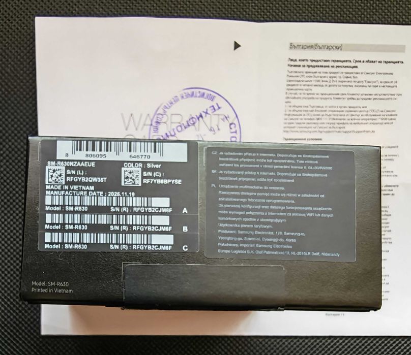 Samsung Galaxy Buds 3 Pro с Гаранция