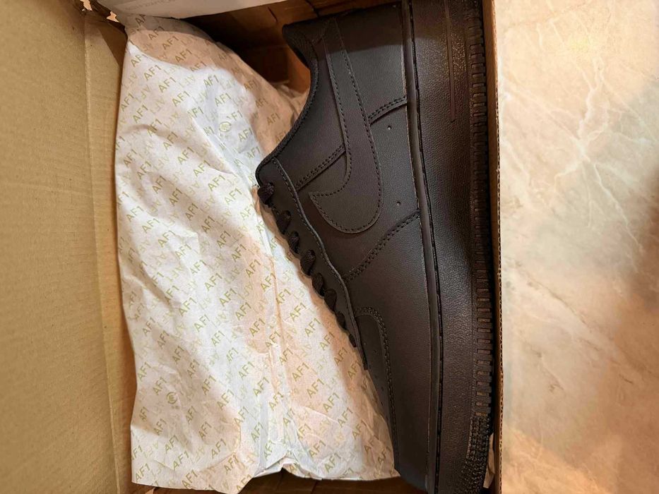 Nike Air Force 1 Black/Черни 44