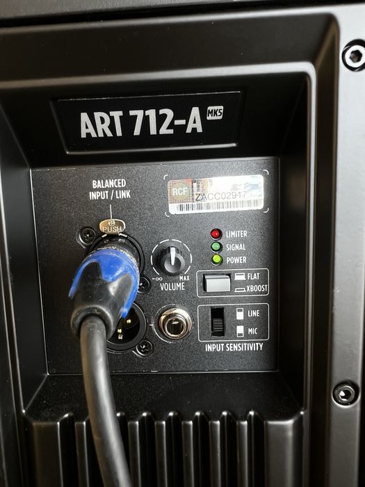 Акустика в прокат rcf 712 mk 5
