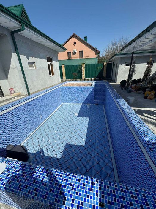 Басен куриш basen qurish Строительство бассейнов | Бассейн под ключ